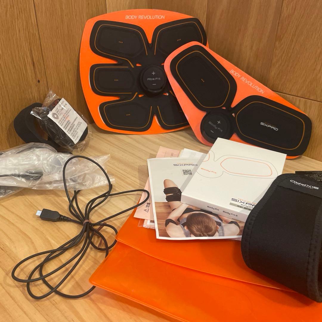 シックスパッド アブスフィット＋ボディフィット トレーニング用 EMS機器