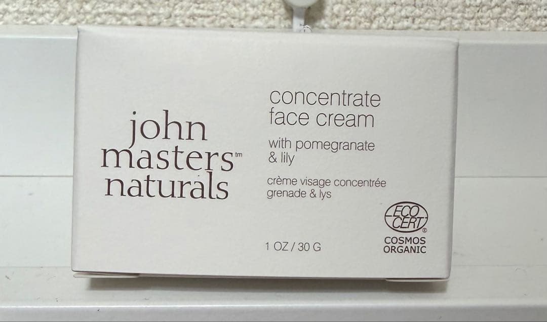 john masters naturals 濃縮フェイスクリーム 30g