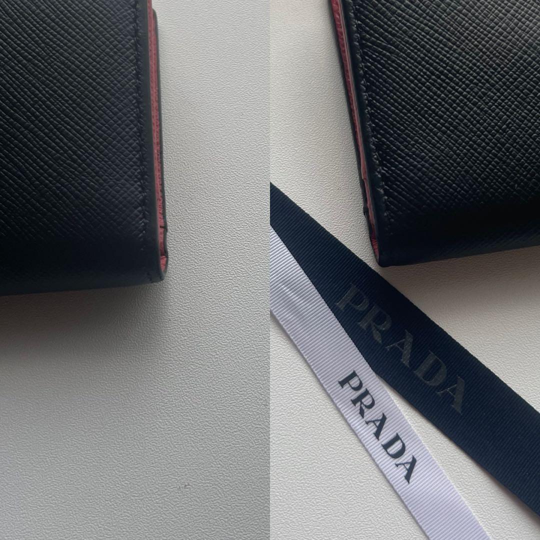 327 美品 PRADA プラダ 名刺入れ カードケース 財布