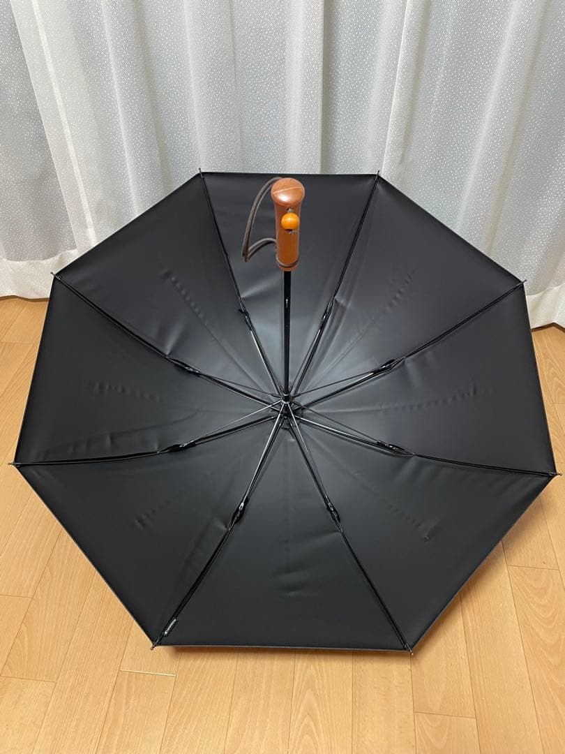 サンバリア100 長傘 Sサイズ 無地 ブラック