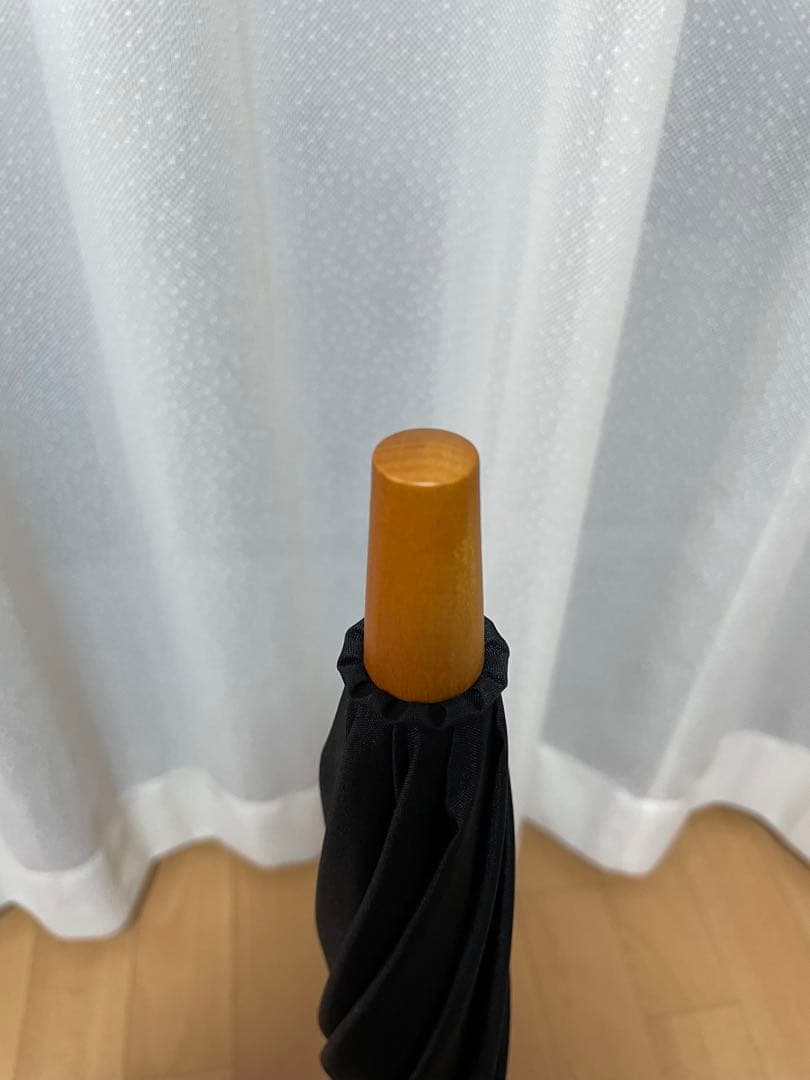 サンバリア100 長傘 Sサイズ 無地 ブラック