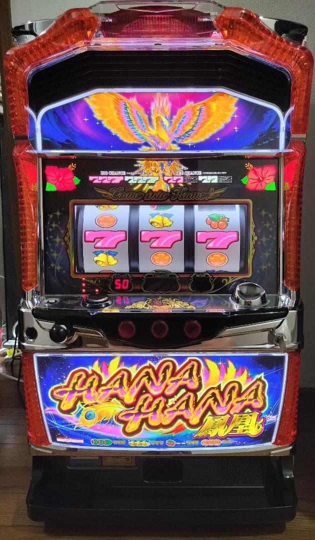 【パチスロ実機】パイオニア★ハナハナホウオウ‐30【不要機付】