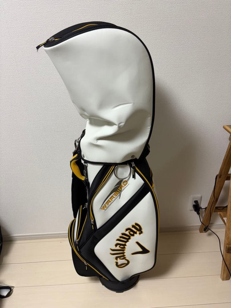 Callaway VFT キャディバッグ ホワイト/イエロー