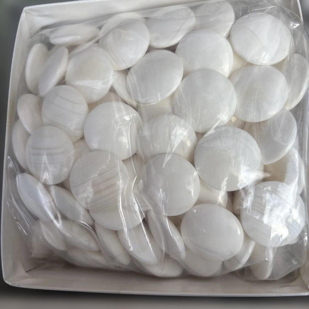 囲碁石セット 本蛤 本那智黒28号