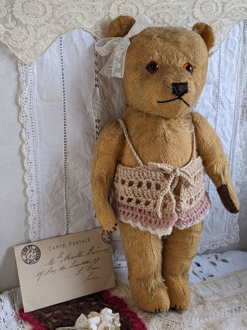 【y】アンティークベア　アンティークテディベア　チルターン　イギリス