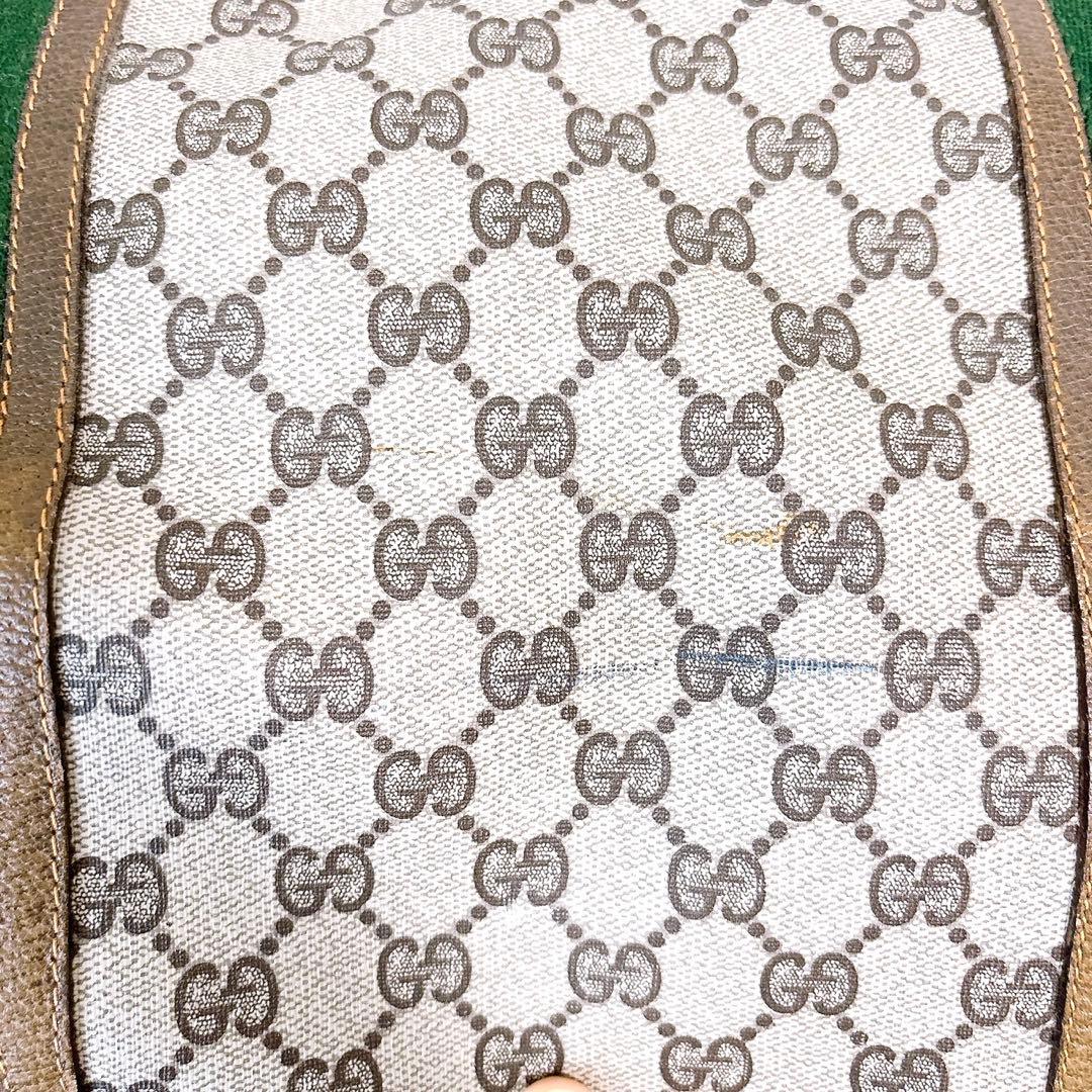 GUCCI オールドグッチ GGスプリーム シェリーライン ボストンバッグ