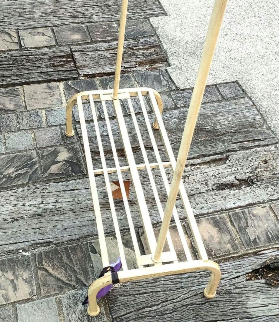 flax..様用 ヴィンテージ調 ディスプレイハンガー 軽量【家財便対応】