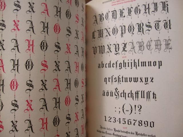 Fraktur Mon Amour　Judith Schalansky