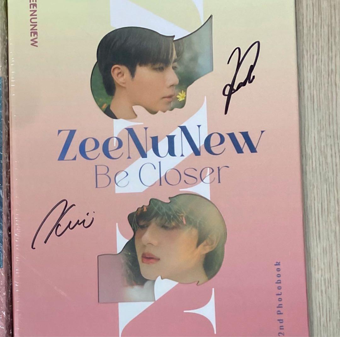 ZeeNuNew Be Closer サイン入り Photobook