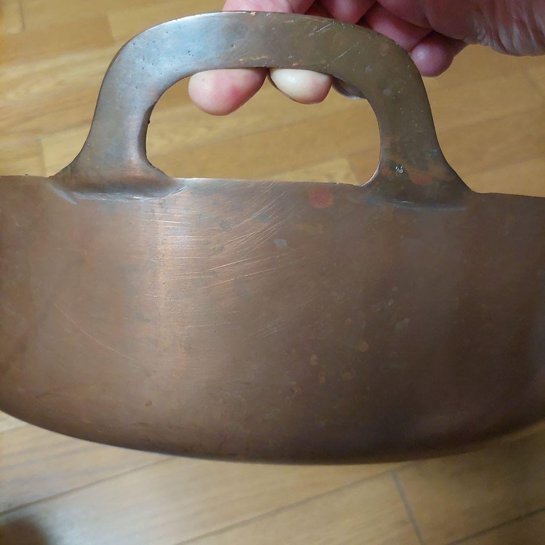 h*7様 銅製　天ぷら鍋　４５cm