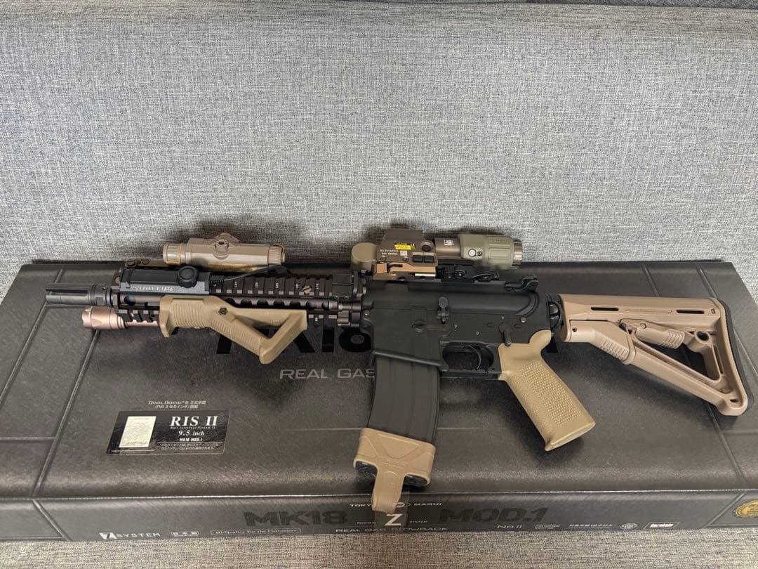 東京マルイ　MK18 mod1 ガスブロ　付属品あり