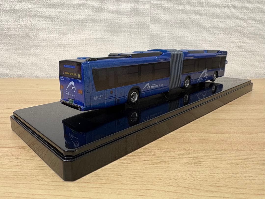 横浜市営バス　ベイサイドブルー　模型