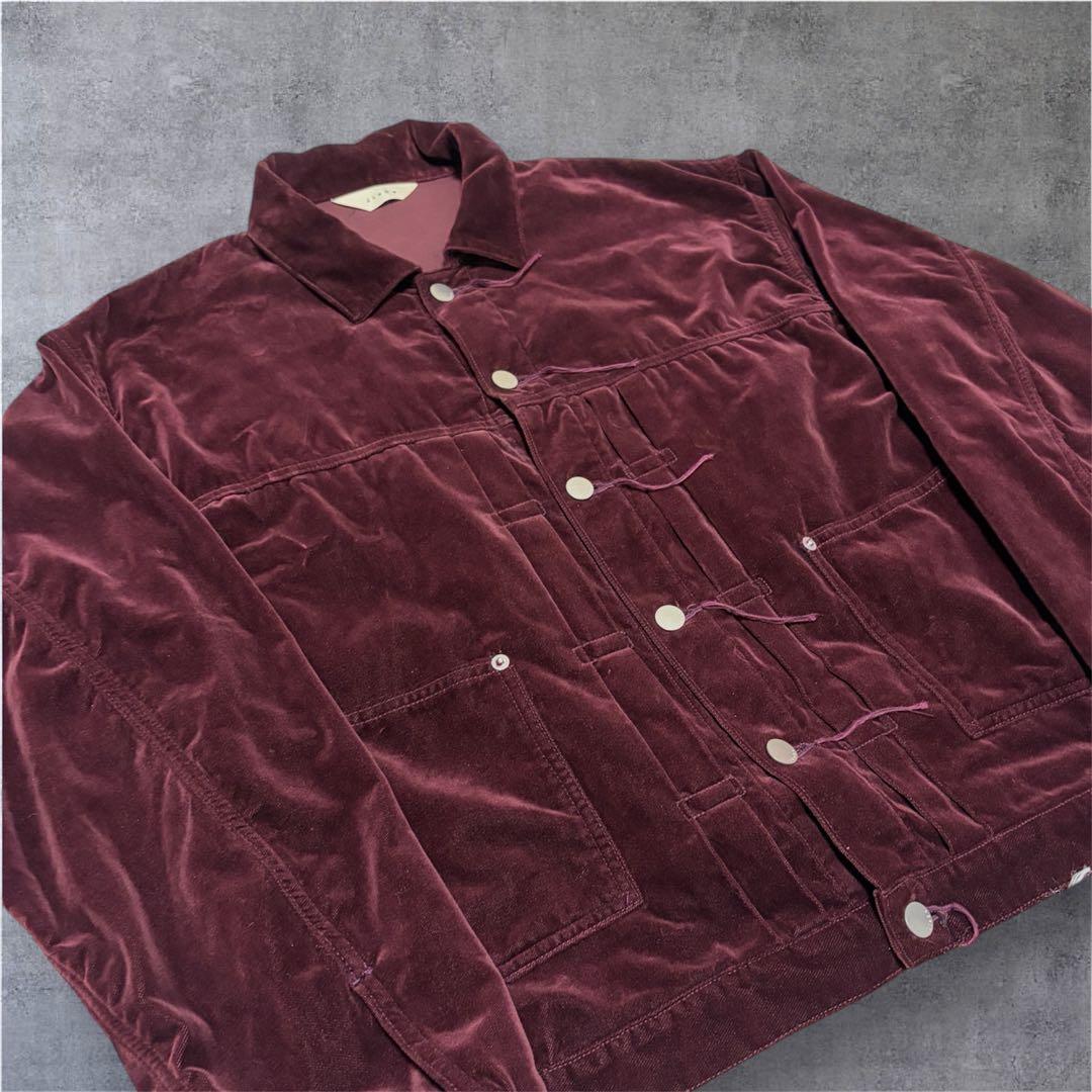 【極美品✨】JieDa VELVET G jacket ベルベットジャケット
