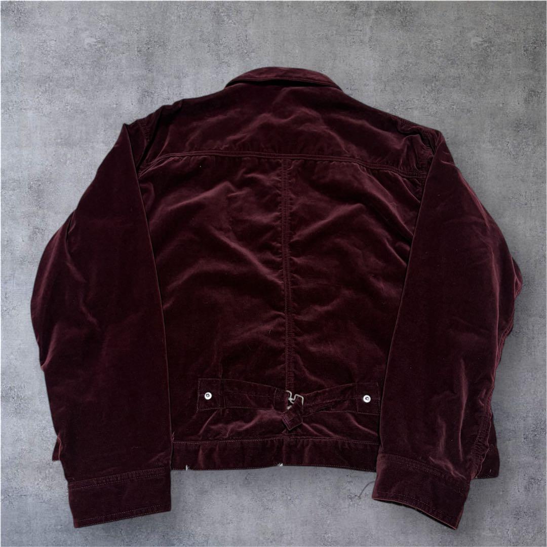 【極美品✨】JieDa VELVET G jacket ベルベットジャケット