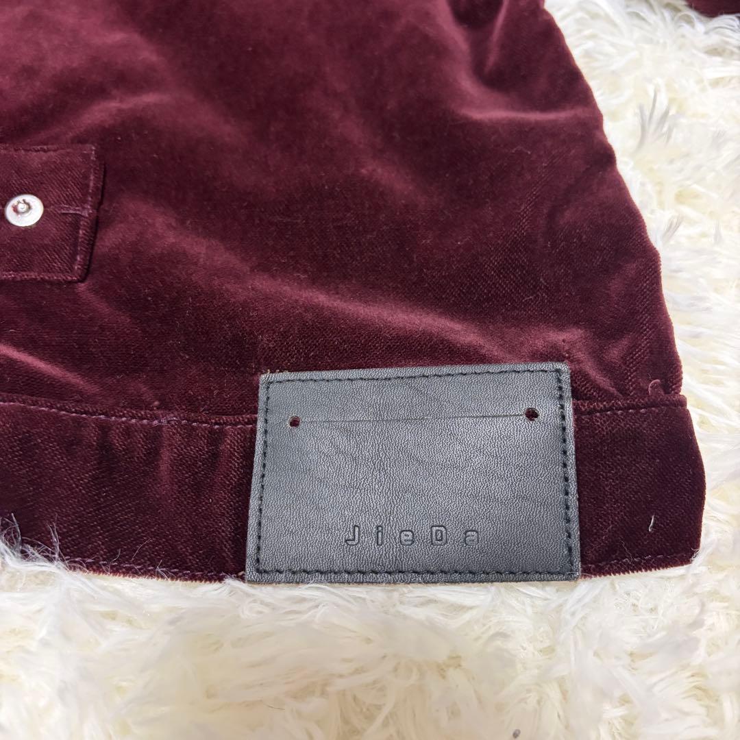 【極美品✨】JieDa VELVET G jacket ベルベットジャケット
