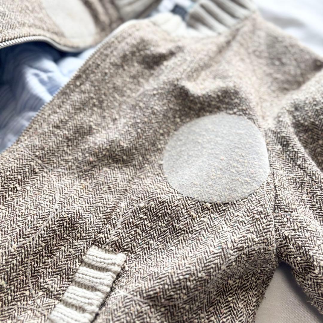 ミナペルホネン　circle ジップアップ中綿ブルゾン　ジャケット　アンゴラ