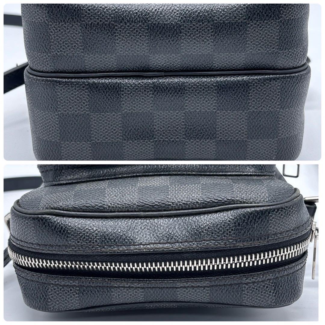 ルイヴィトン アマゾン ダミエグラフィット ショルダーバッグ レム