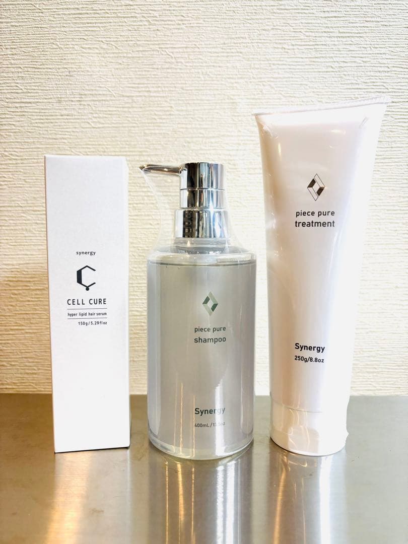 【新品】シナジー　ピースピュアシャンプー＆トリートメント＆セルキュア