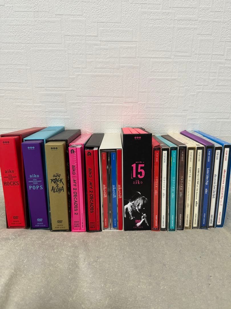 【匿名配送】aiko CD DVD等　グッズのまとめ売り 引退品