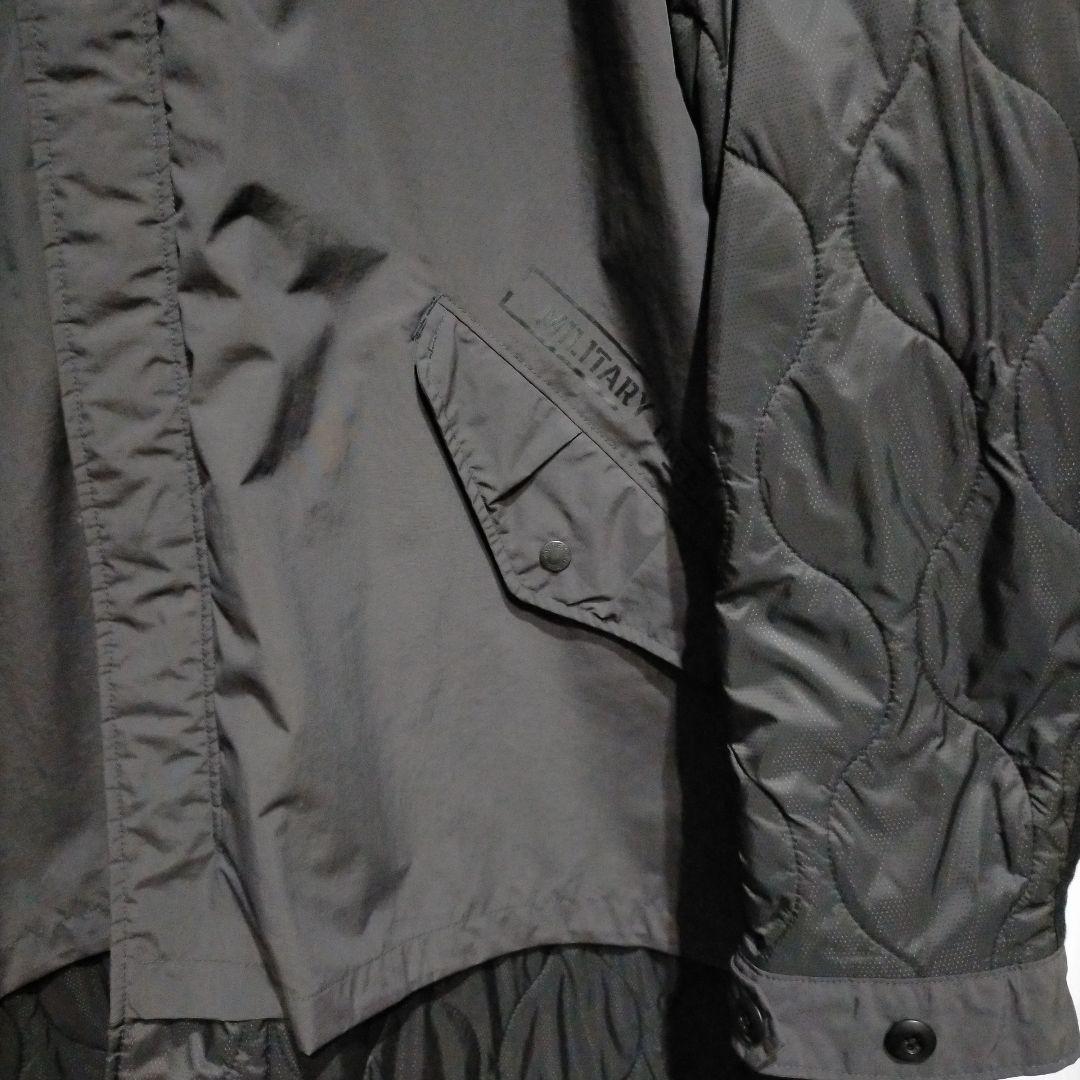 AVIREX アビレックス 長袖 キルト アーミー コート ジャケット