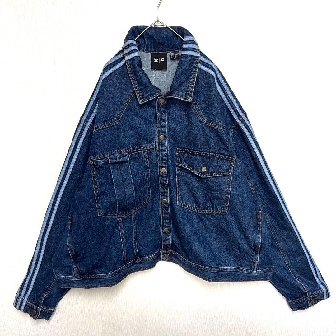 【海外ビッグサイズ8XO‼️】adidas IVYPARK デニムジャケット 古着