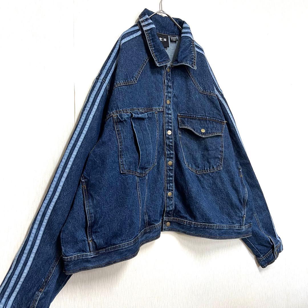 【海外ビッグサイズ8XO‼️】adidas IVYPARK デニムジャケット 古着