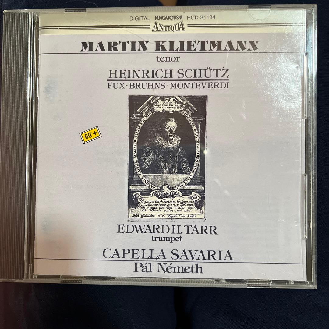 シュッツ／ブルーンス／モンテヴェルディ：声楽作品集（クライトマン）