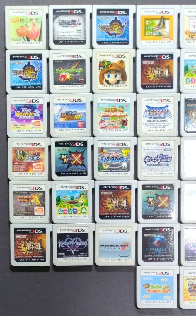 【ソフト単品】3DSソフト　まとめ売り　50点セット　動作確認済み