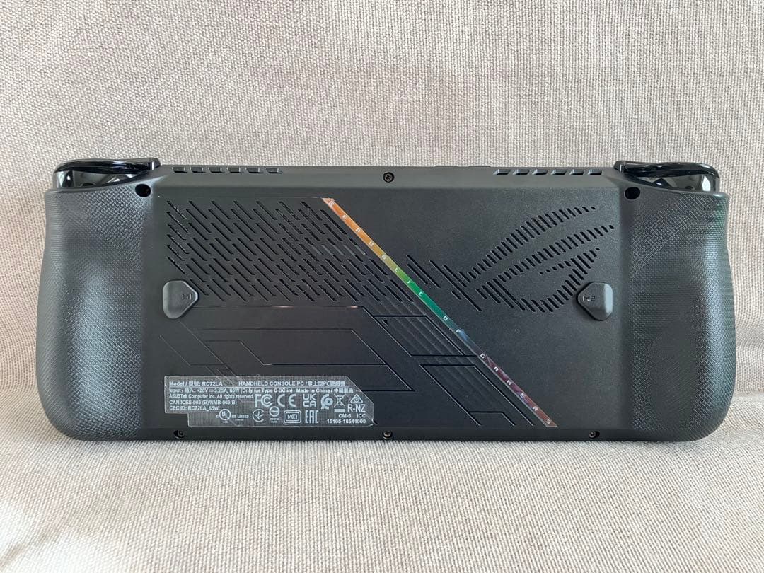 ASUS ROG ALLY X 【極美品】(+おまけ付き) (おまけ無しも可能)