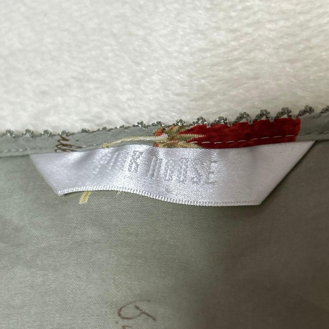 ピンクハウス 大人気の苺プリント ローンチュニック グレー いちご イチゴＰ38