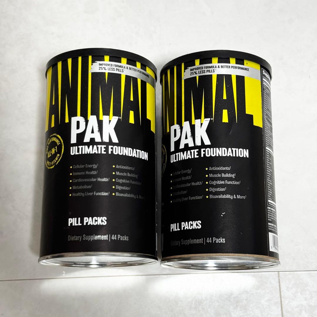 ユニバーサルニュートリション アニマルパック animal pak 2点セット