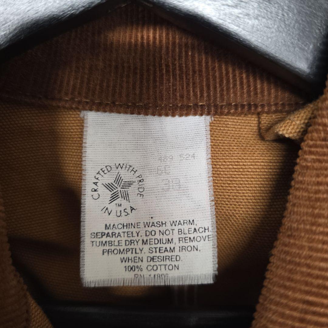 1989年　星タグUSA製100年記念モデル　カーハートチョアコートカバーオール