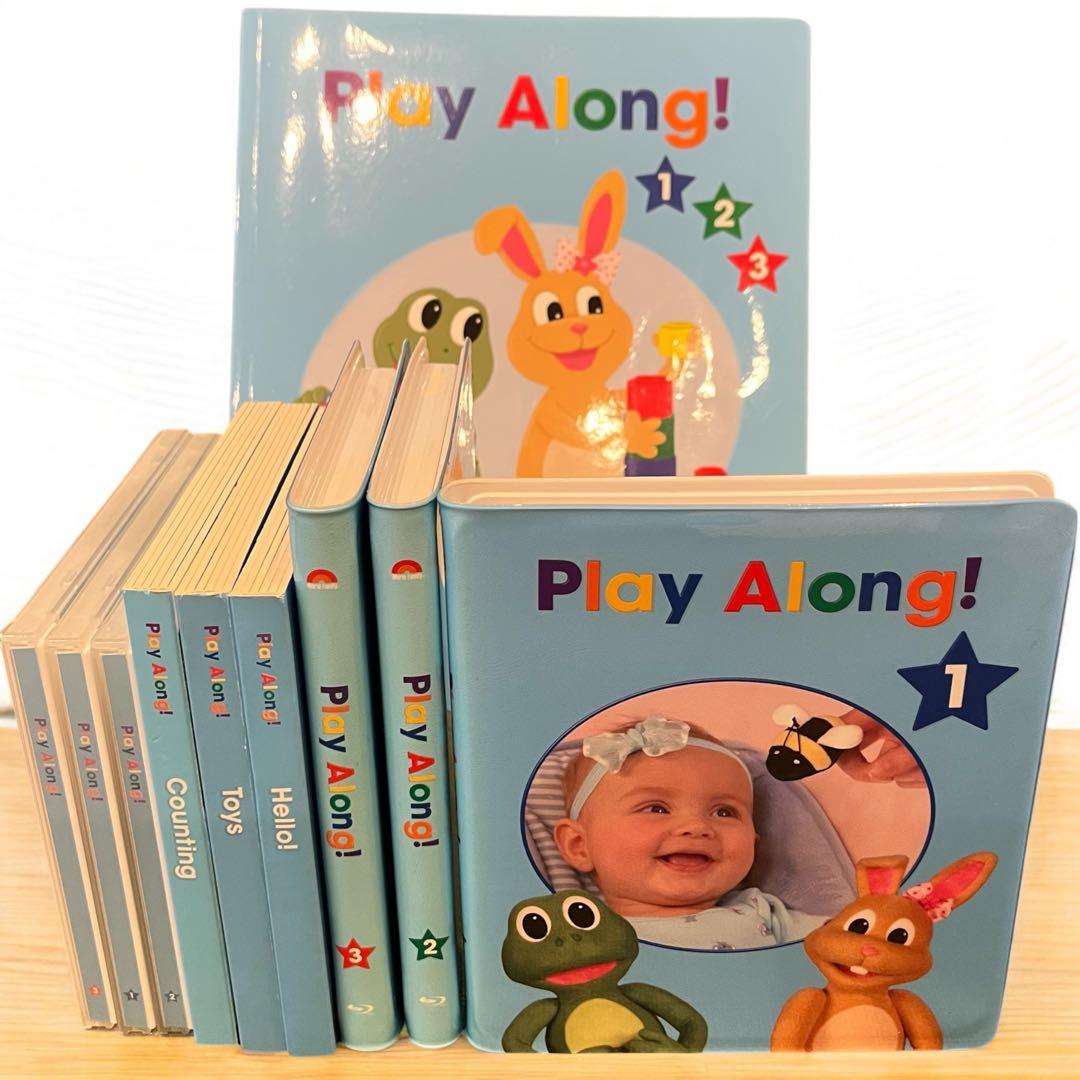 Play Along! 幼児向けボードブック全3巻セット BluRay