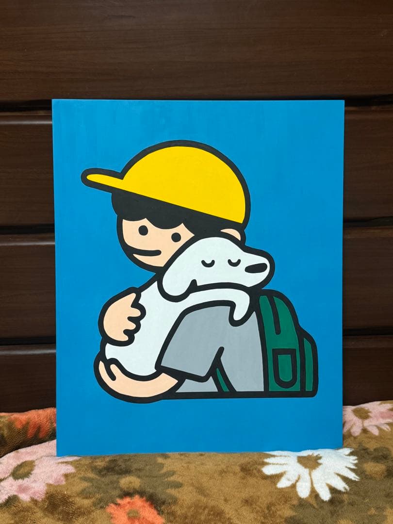 松井「すやすや」原画 初個展作品 Matsui9988