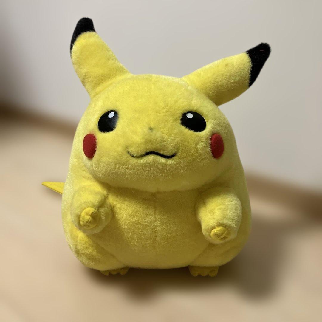 ポケモン　ピカチュウ　ぬいぐるみ　初期　等身大