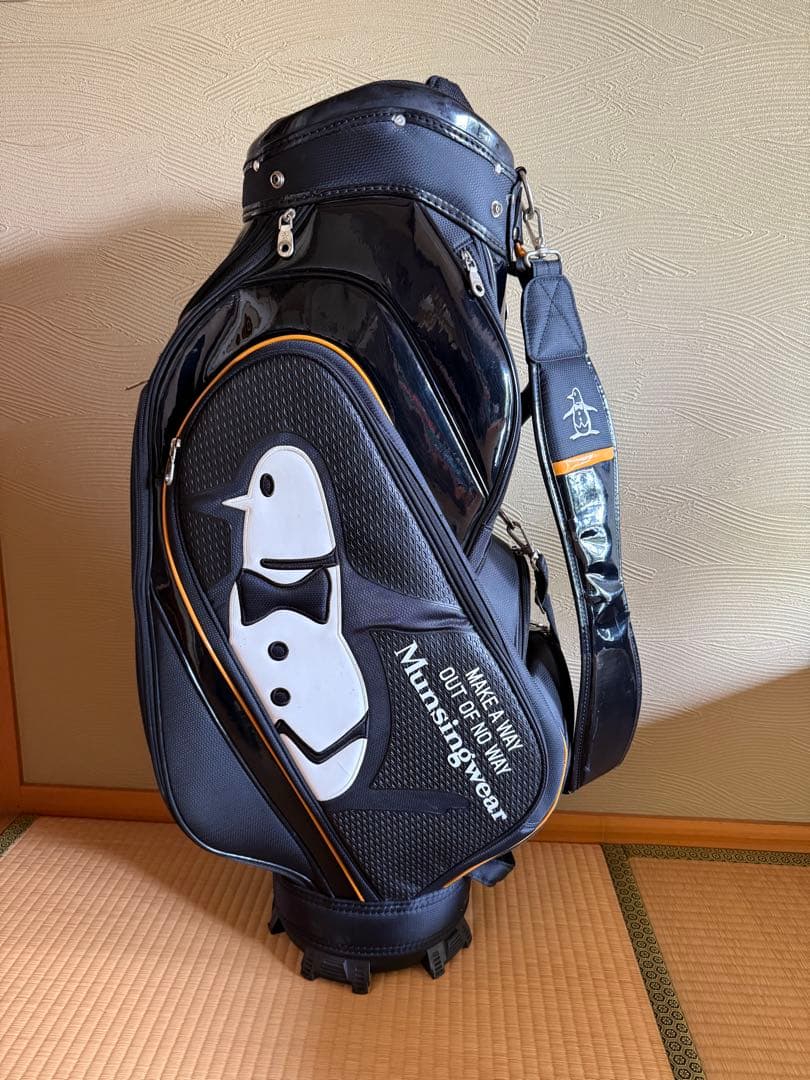 2*4様 Munsingwearゴルフバッグ ブラック
