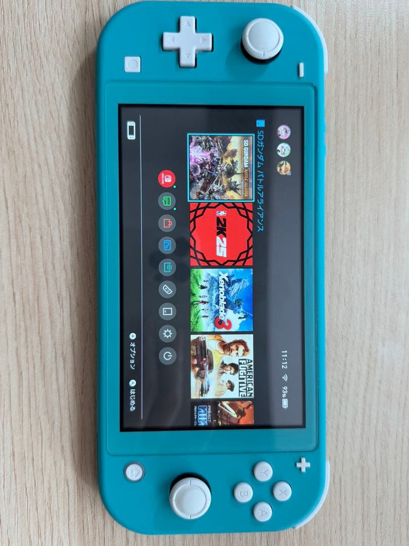 箱なしswitch lite本体状態良い￼ ケースあり128GB SDカート付き