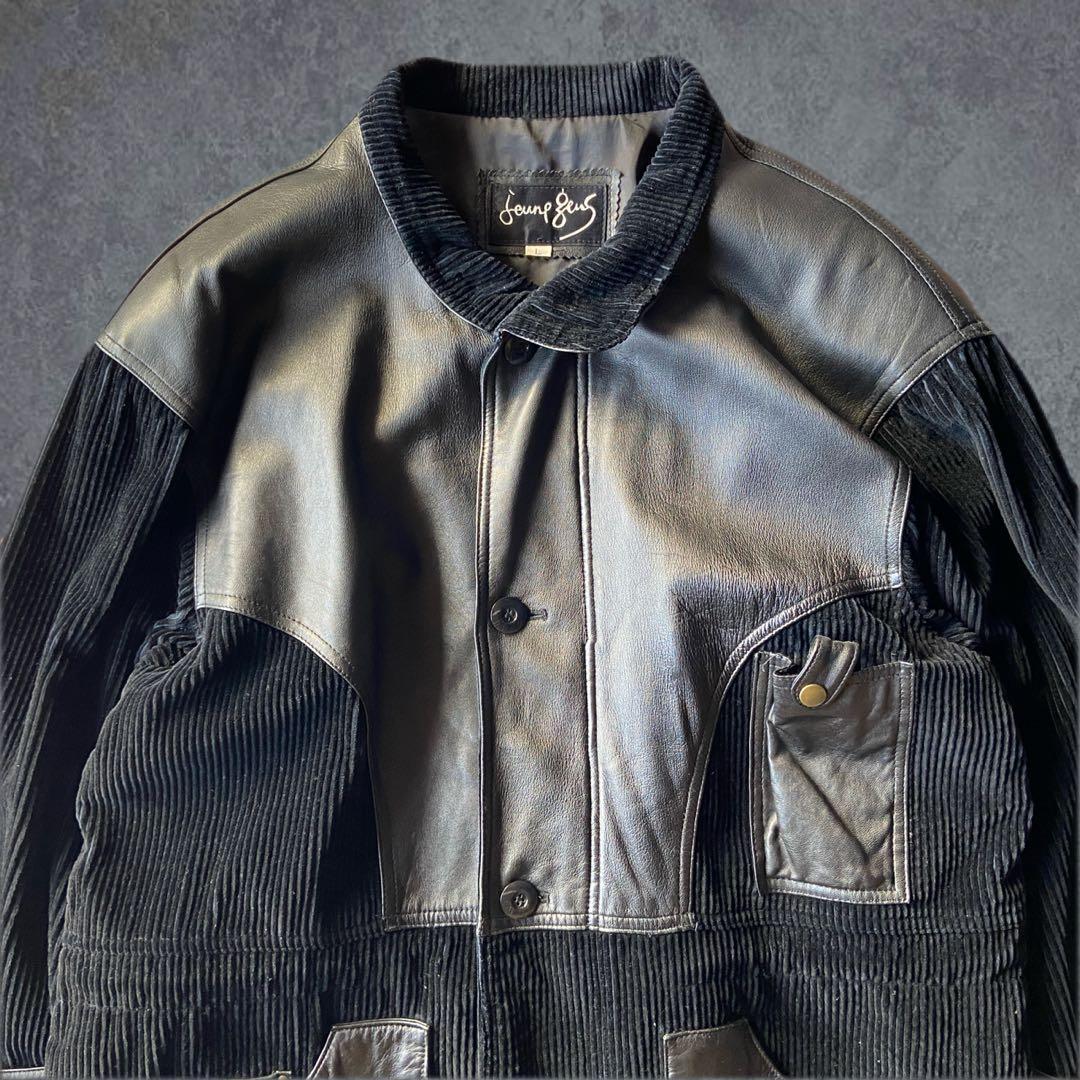 ジャケット・アウター 90s 00s vintage leather switch coverall