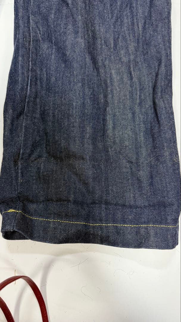 まとめ以外値下げ不可　ネペテンス　牛革　デニム　オーバーオール　サイズM 箱3