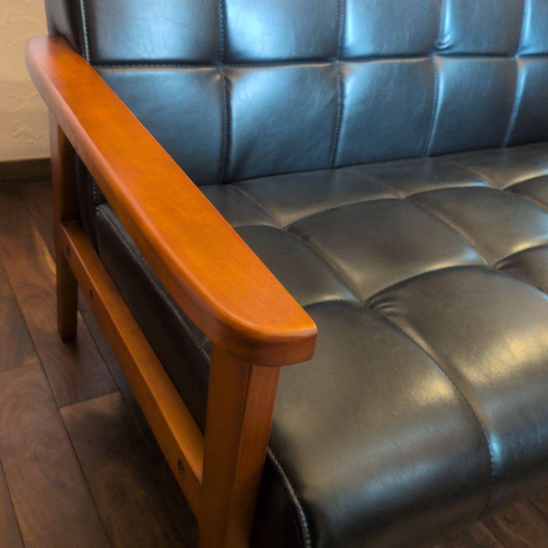 カリモク風ソファー 　2人掛け