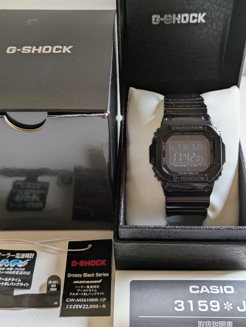 CASIO / G−SHOCK / GW−M5610BB−1JF