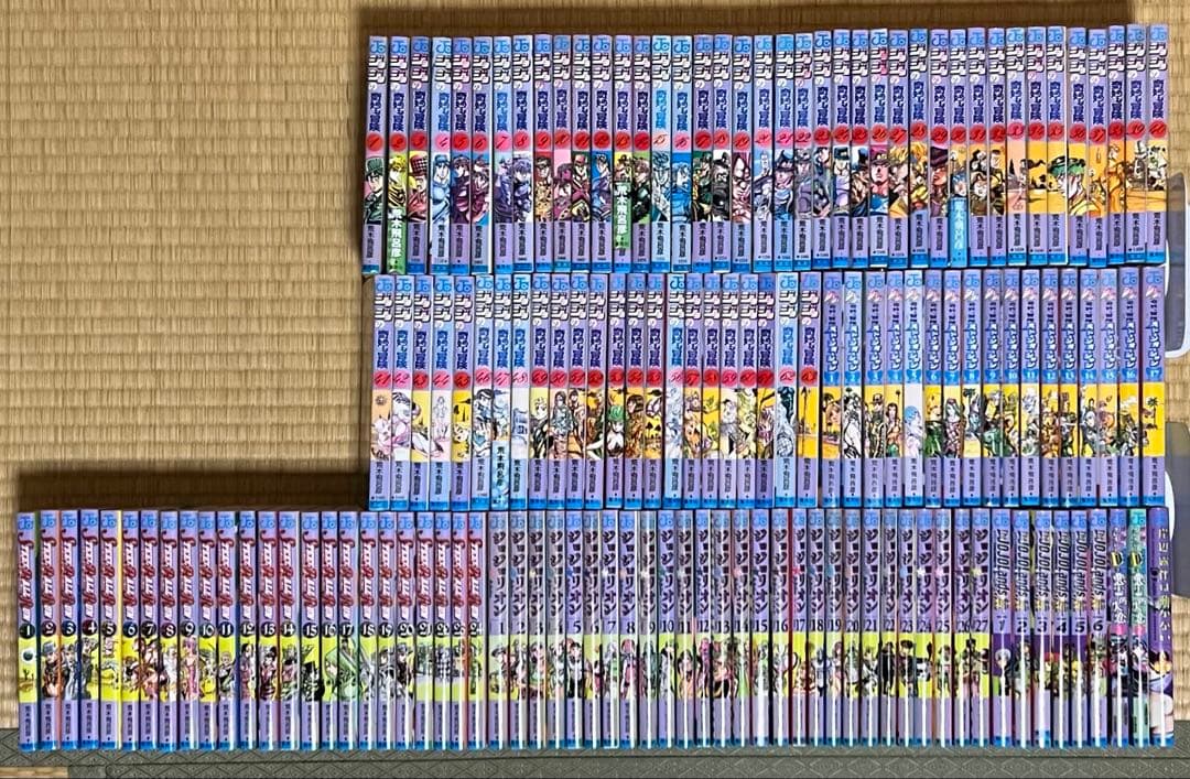 【10.11日限定セール！】ジョジョの奇妙な冒険 全137巻＋関連本3冊