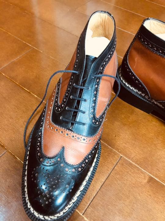 サントーニ　ブーツ　ノルヴェジェーゼ製法　santoni