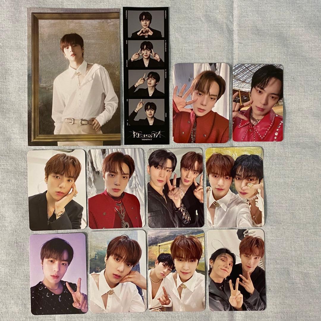 MONSTA X 12th Mini Album Reason ミニョクセット