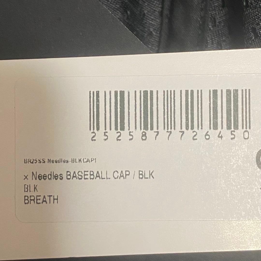M*4様 Needles BreatH ベースボールキャップ ブラック フリーサ