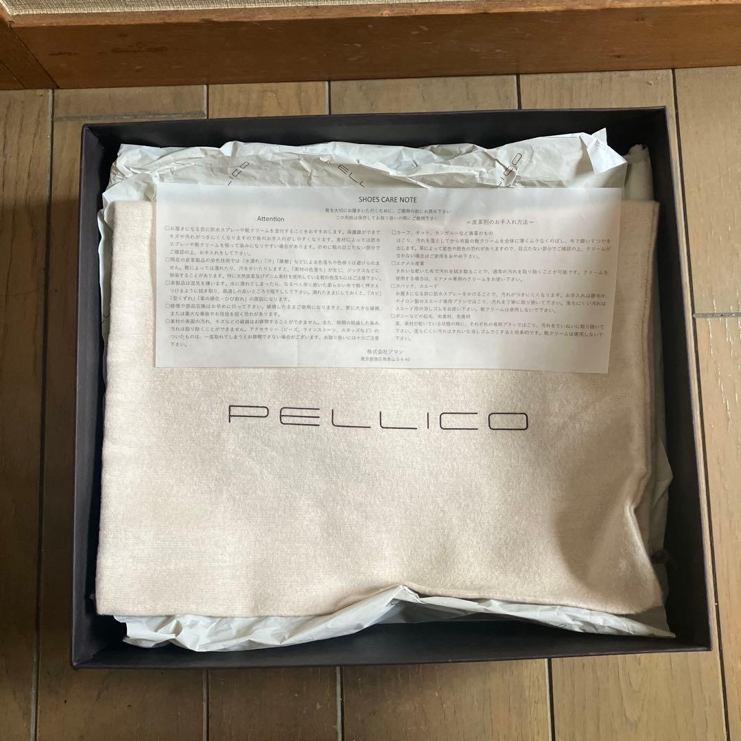 【一度だけ使用】PELLICO ショートブーツ TAXI 80 TR 35.5黒