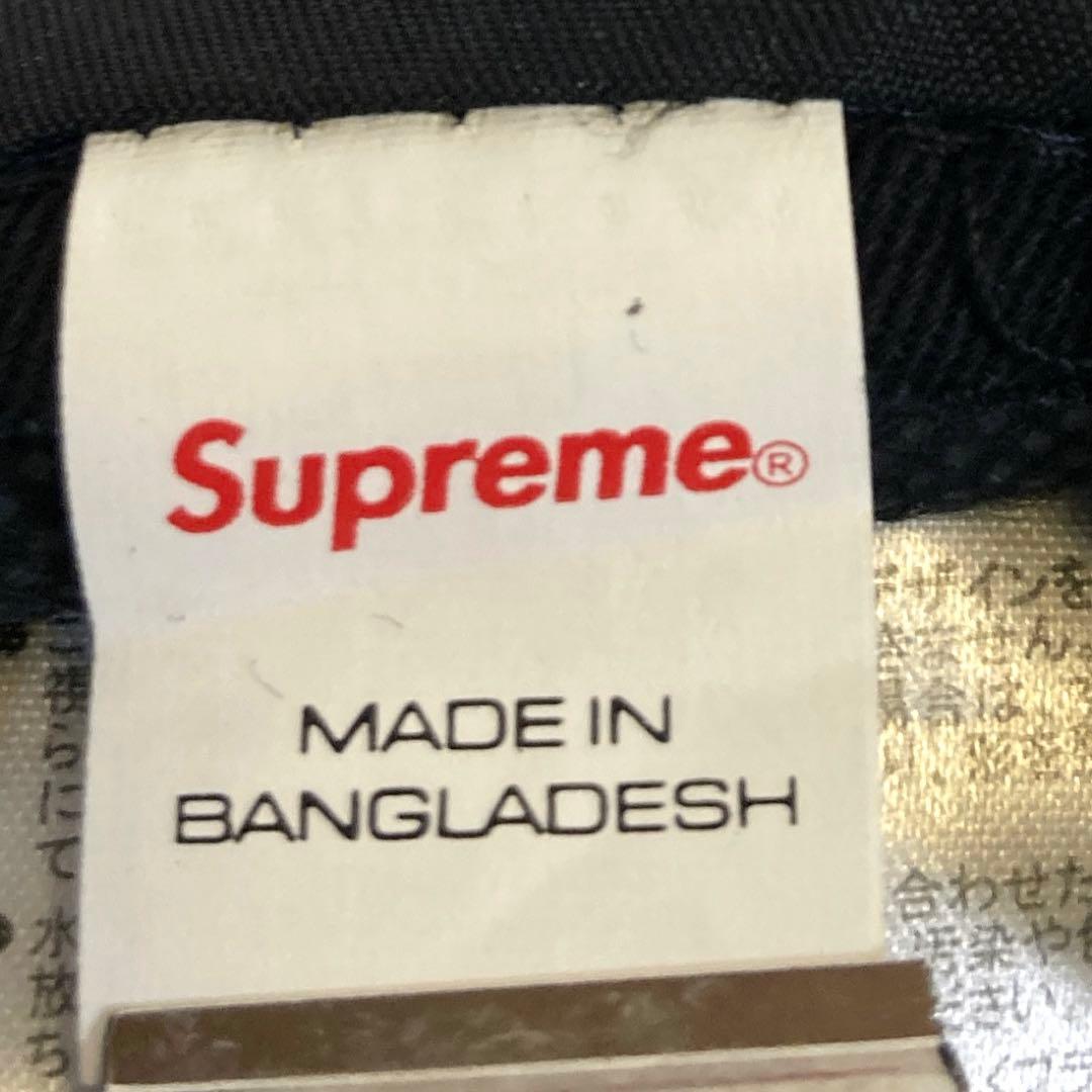 Supreme キャラクター Sロゴ ブラック キャップ ニューエラ コラボ