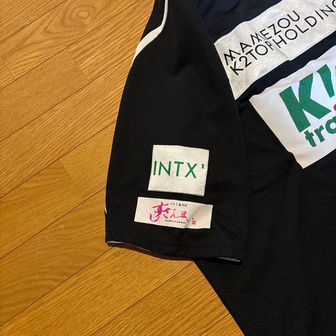 CHUO Univ. バレーボール 半袖シャツ ブラック