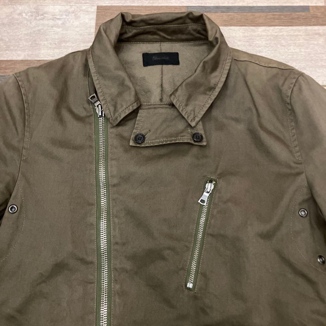 【Bluework】モーターサイクルコート　ダブルジップ　ミリタリー　ワーク