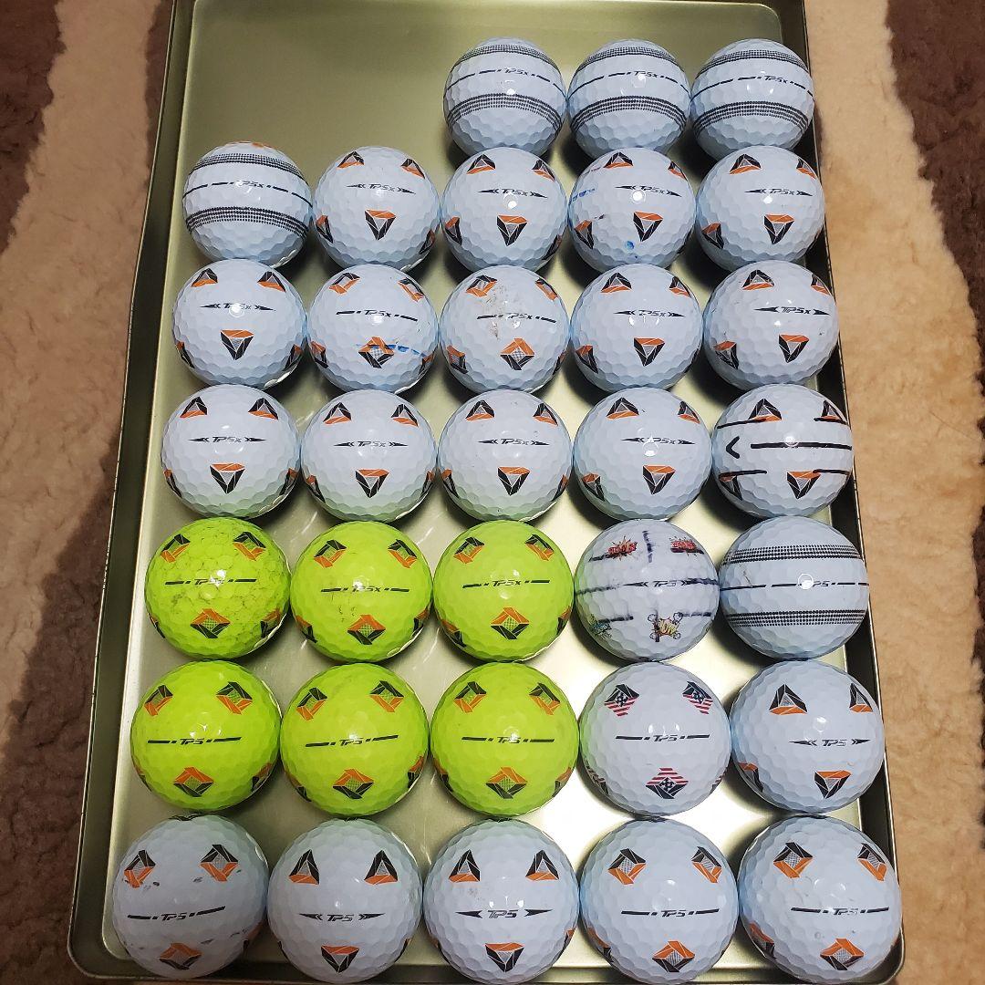 テーラーメイドロストボール年式種類混合 練習用 82個